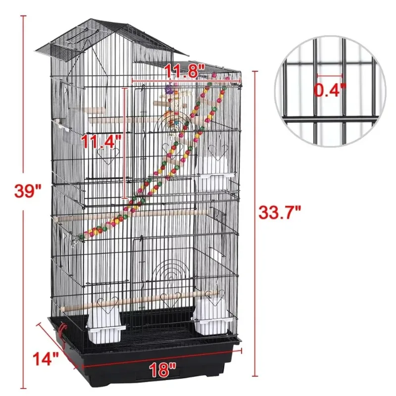 SmileMart 39" Bird Cage 2