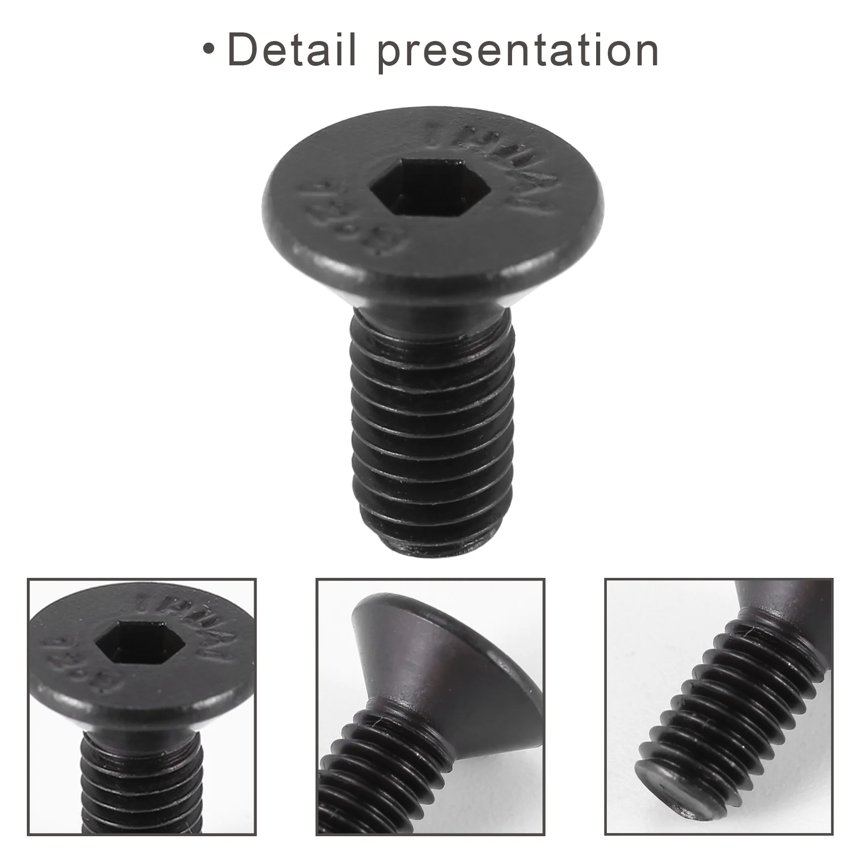 8Pcs MTB Bike Lock Shoe Cleat Screw For Shimano SPD Self-Locking Pedal