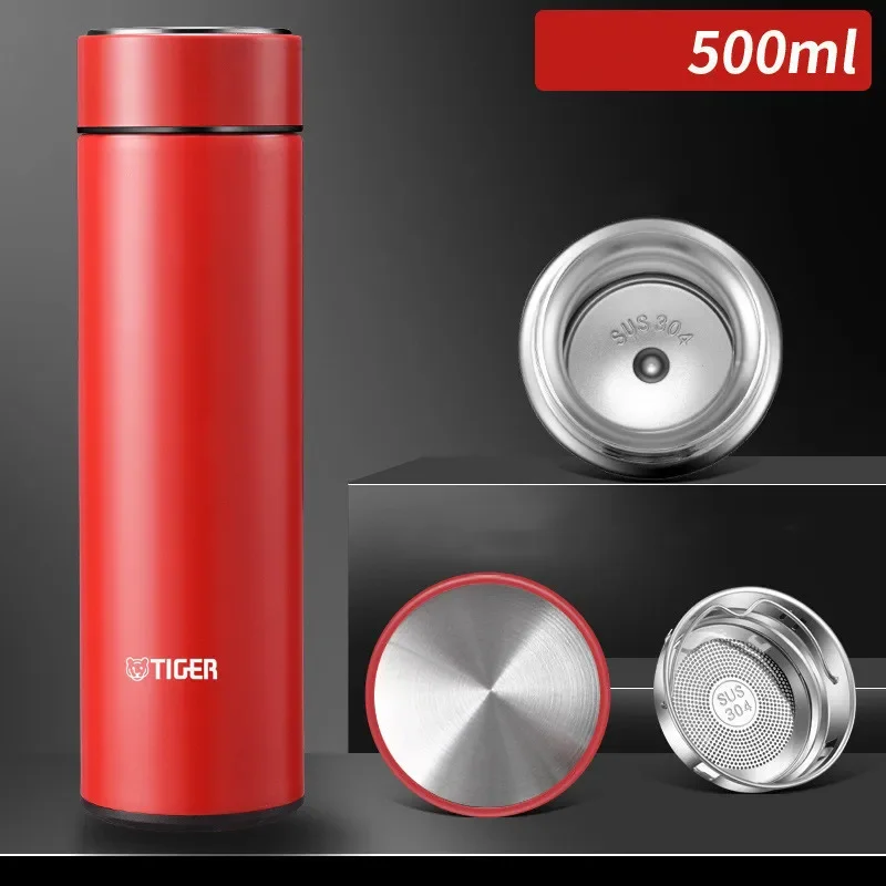Tiger 304 stainless steel gift straight cup insulated cup outdoor business car portable tea making water