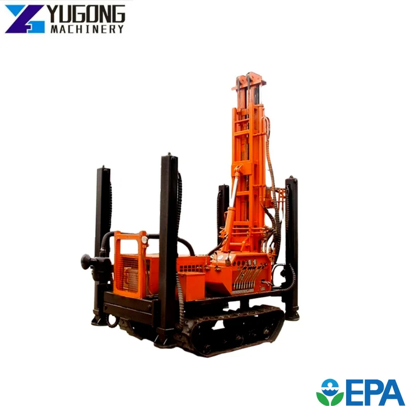 Yg Prezzo A Buon Mercato 100M Drill Rig 200M 300M Deep Mini Crawler Tipo Motore Diesel Idraulico Pozzo Trivellato Macchina Dell'Impianto Di Perforazio