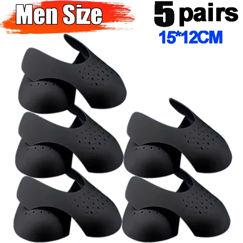 Shoe Anti-Crease Protector - 10 Pairs Sneaker Guard & Shoe Stretcher