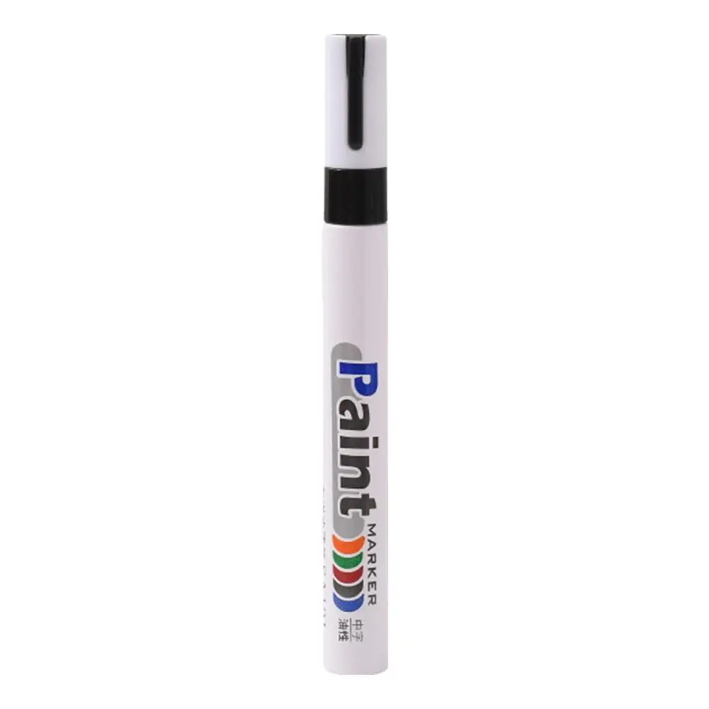 Paint Pen Waterproof Cars Wheel Tire Oily Mark Pen Rubber Quick Paint Auto DIY Dry Marker Tyre Marker Graffiti Y9P3