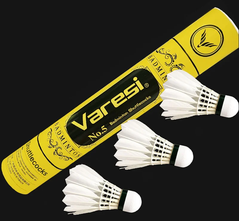 Robuste Federbälle Aus Entenfedern Für Das Badminton Training_voghion.com