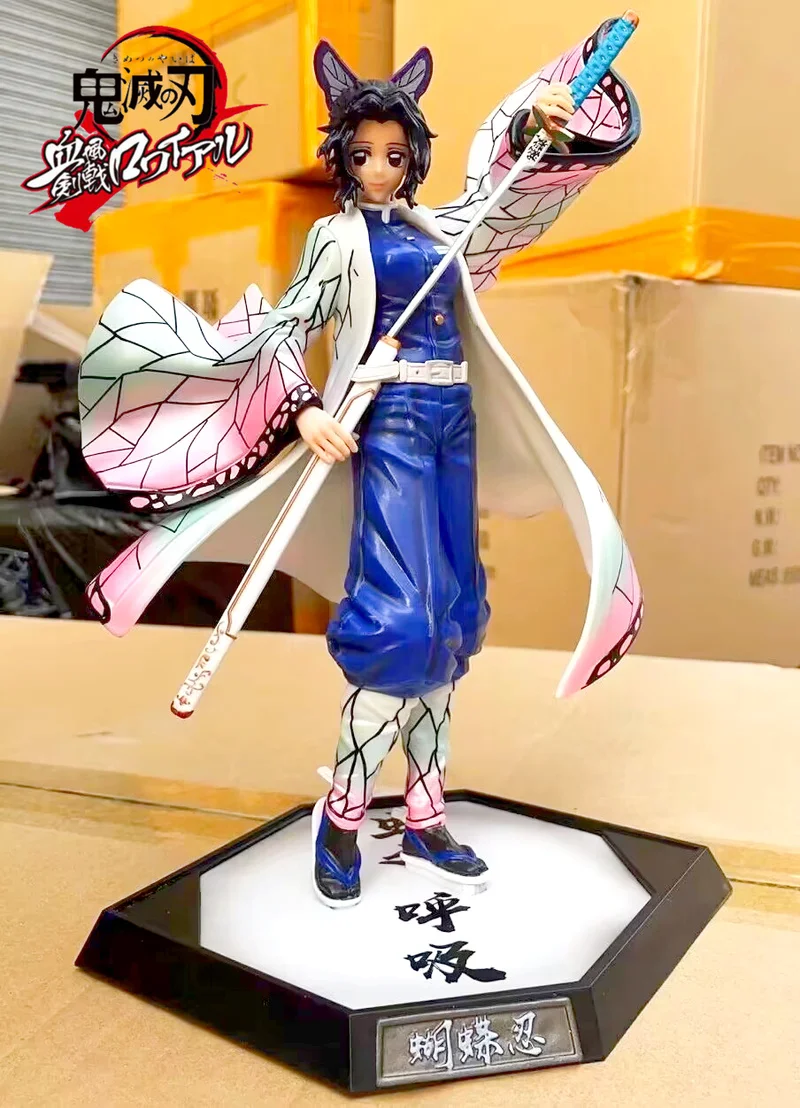 

Demon Slayer Kochou Shinobu Anime Figure Kimetsu No Yaiba Figurine Action Figure Pvc Toys Collectible Model Ornament Kids Gift