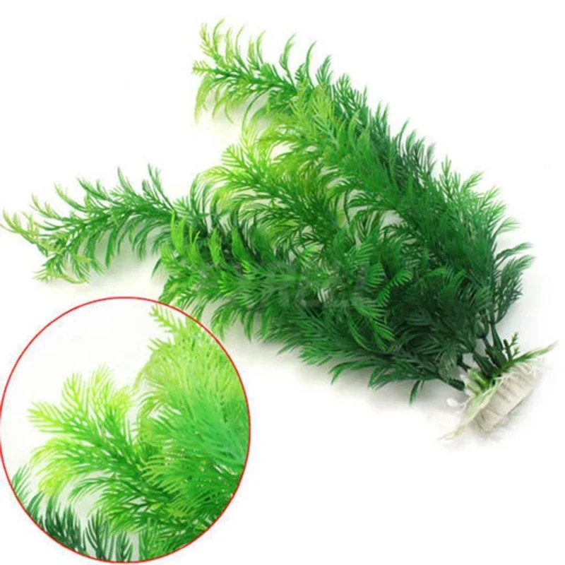 Fish Tank Plants Aquarium simulation plant Artificial Water Weeds Ornament aquatic plants Fish Tank Grass Decoration Accessories