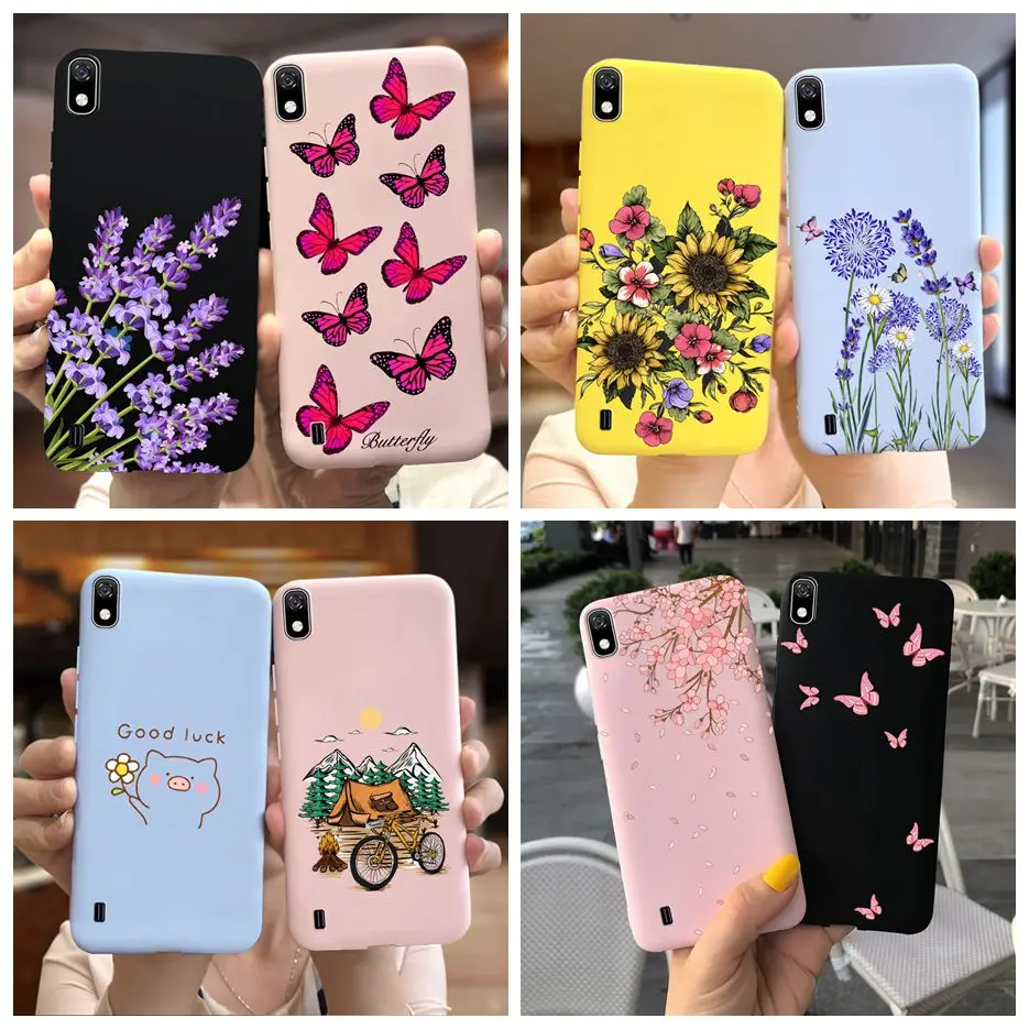 Per Samsung Galaxy A10 Custodia Morbida In Silicone Elegante Cover Posteriore Per Samsung A10 A 10 A105F Coque Fundas Cover Antiurto