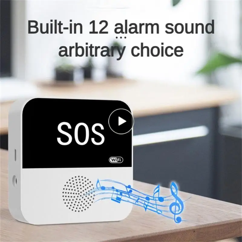 

Smart SOS Emergency Button Tuya WiFi Pager Elderly People Living Alone, Home Care Emergency -click Help