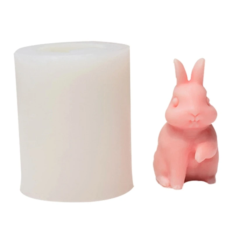 

Unique Silicone Mold for Creating Cartoon Rabbit Scented Crafts