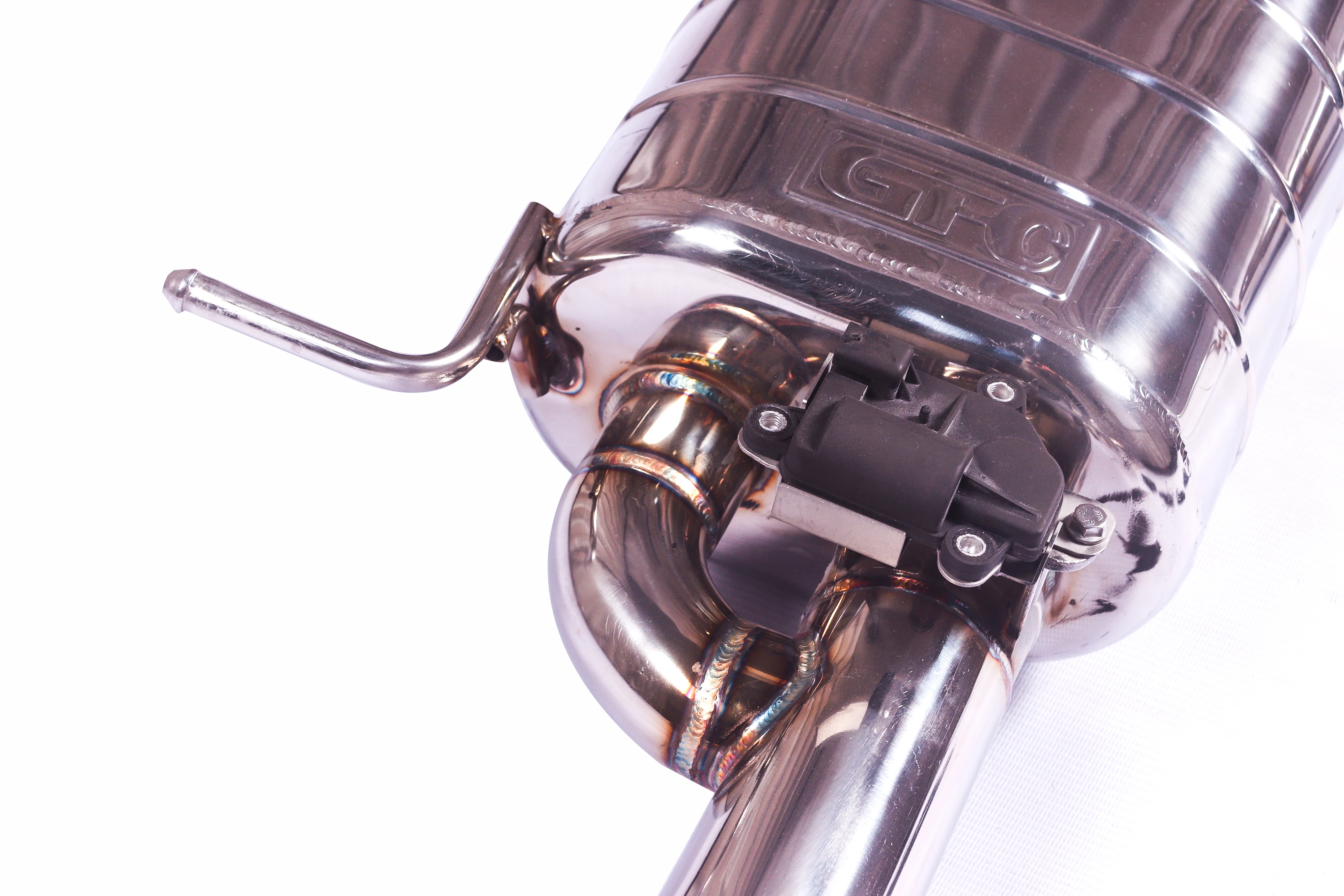 Suitable for Volkswagen Golf 7GTI modified middle end electronic valve remote control valve exhaust pipe downpipe