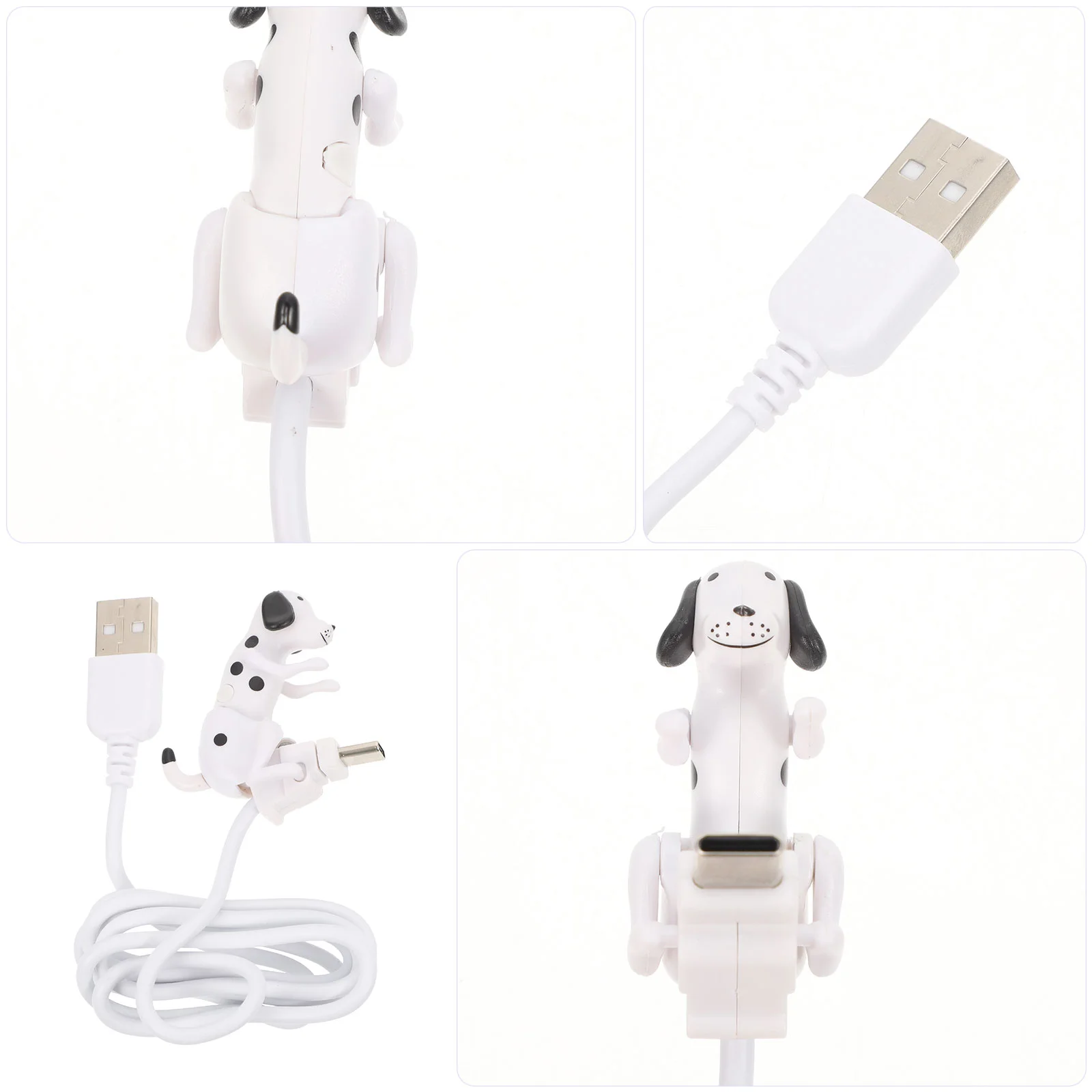 Portable Phone Adapter Creative Puppy Charging Cable Durable USB Cable Computer Accessories Type C Data Line Office Supply