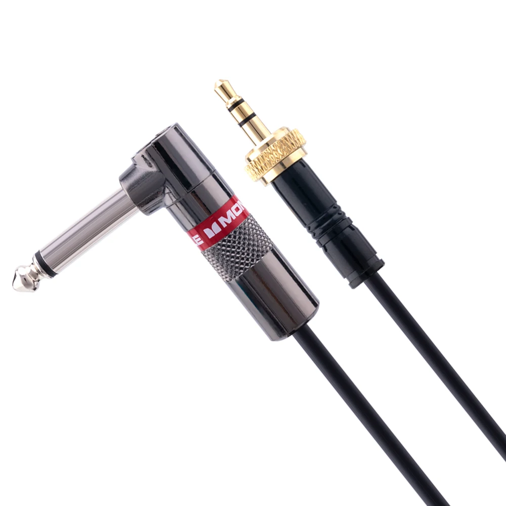 Monster 3.5mm Screw Lock To 6.35mm Guitar Instrument Cable