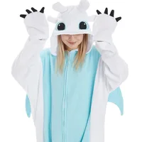 New Toothless Dragon Onesie Pajamas For Adult Jumpsuit Animal Pijamas How To Train Pyjama Unisex Homewear Cosplay Party Costumes - Image 3