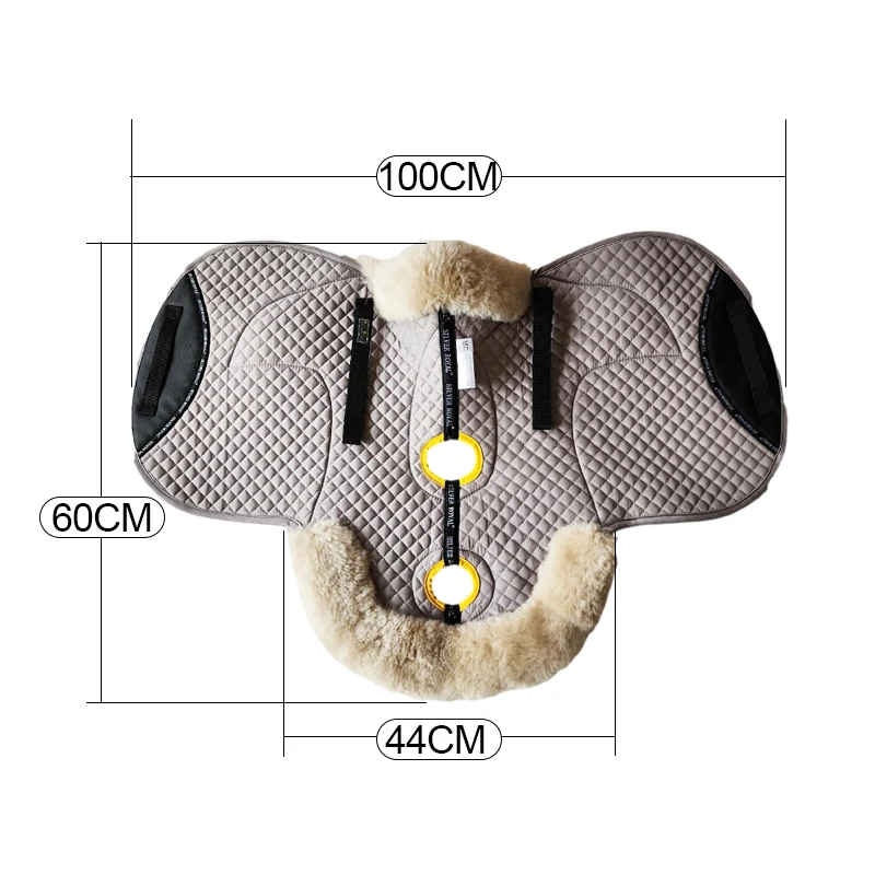 Wool Square saddle pad