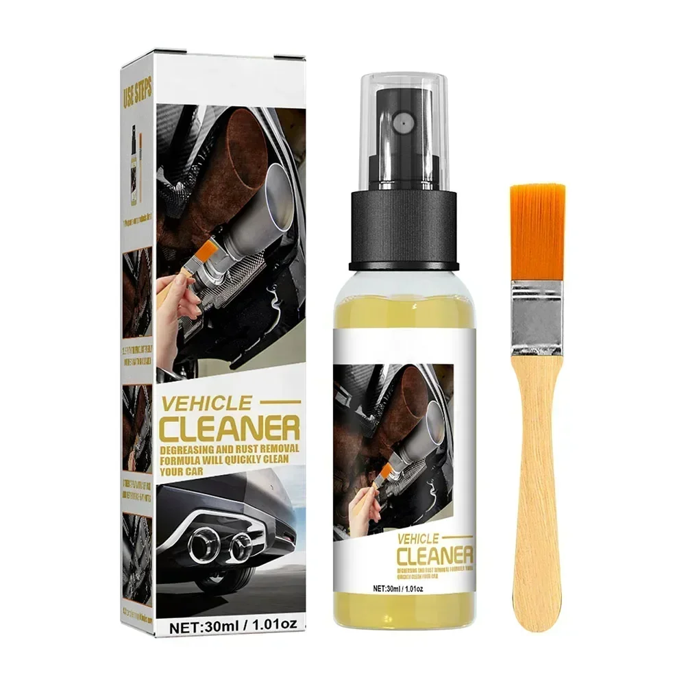30ml Powerful Rust Remover Spray With Brush Automobile Multifunctional Rust Remover Car Accessories Prevention