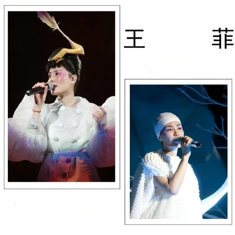 

100 шт. китайская известная певица Faye Wong постер для музыки концерта ностальгическая Картина Ван Фэй наклейки для автобуса