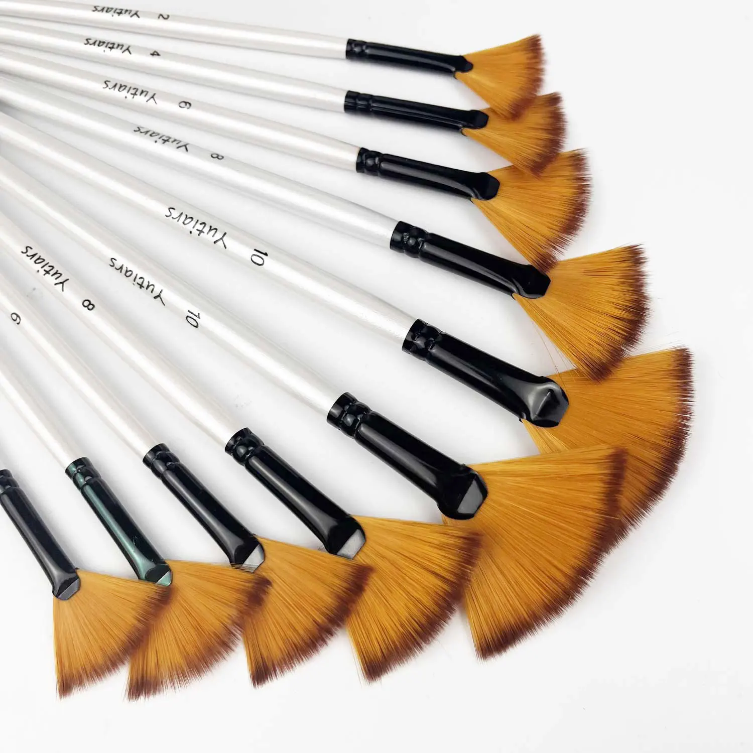 Soft Wooden Fan Brushes