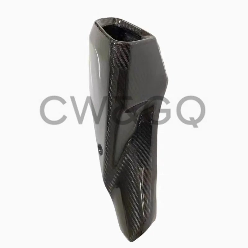 Real Carbon Fiber for Honda CB650R 2019 2020 2021 Exhaust Pipe Cover Heat Shield Protector Guard Anti-Scalding Shell