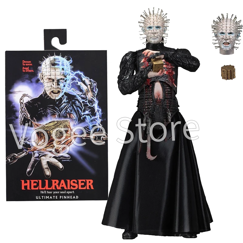 NECA社製　ピンヘッドフィギュア　約46センチ バンドTシャツ 通販 ヘルレイザー,Pinhead,ピンヘッド,Action