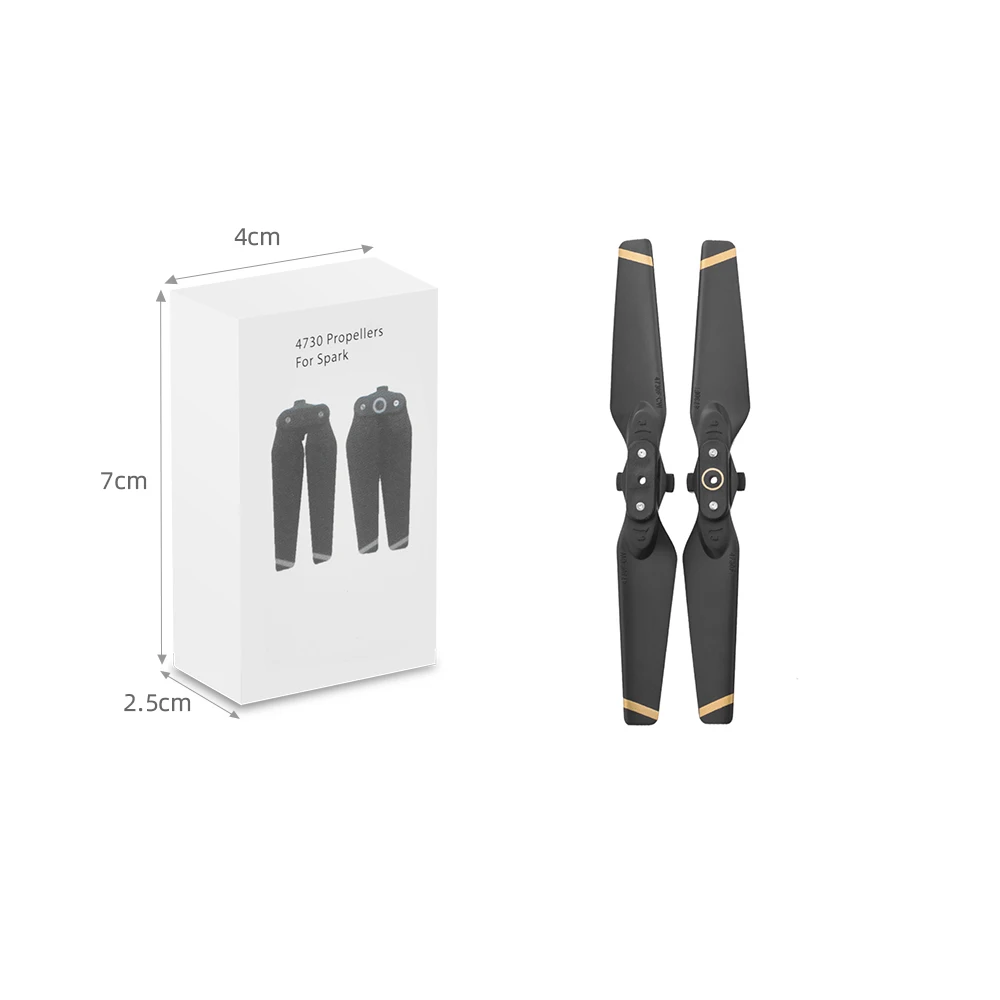 4pcs for DJI Spark 4730F Quick Release Folding Blades Replacement Propellers 2-Blade Props Drone Wing Accessories Screw drone propeller drone propellers drone propeller blades propeller replacement parts