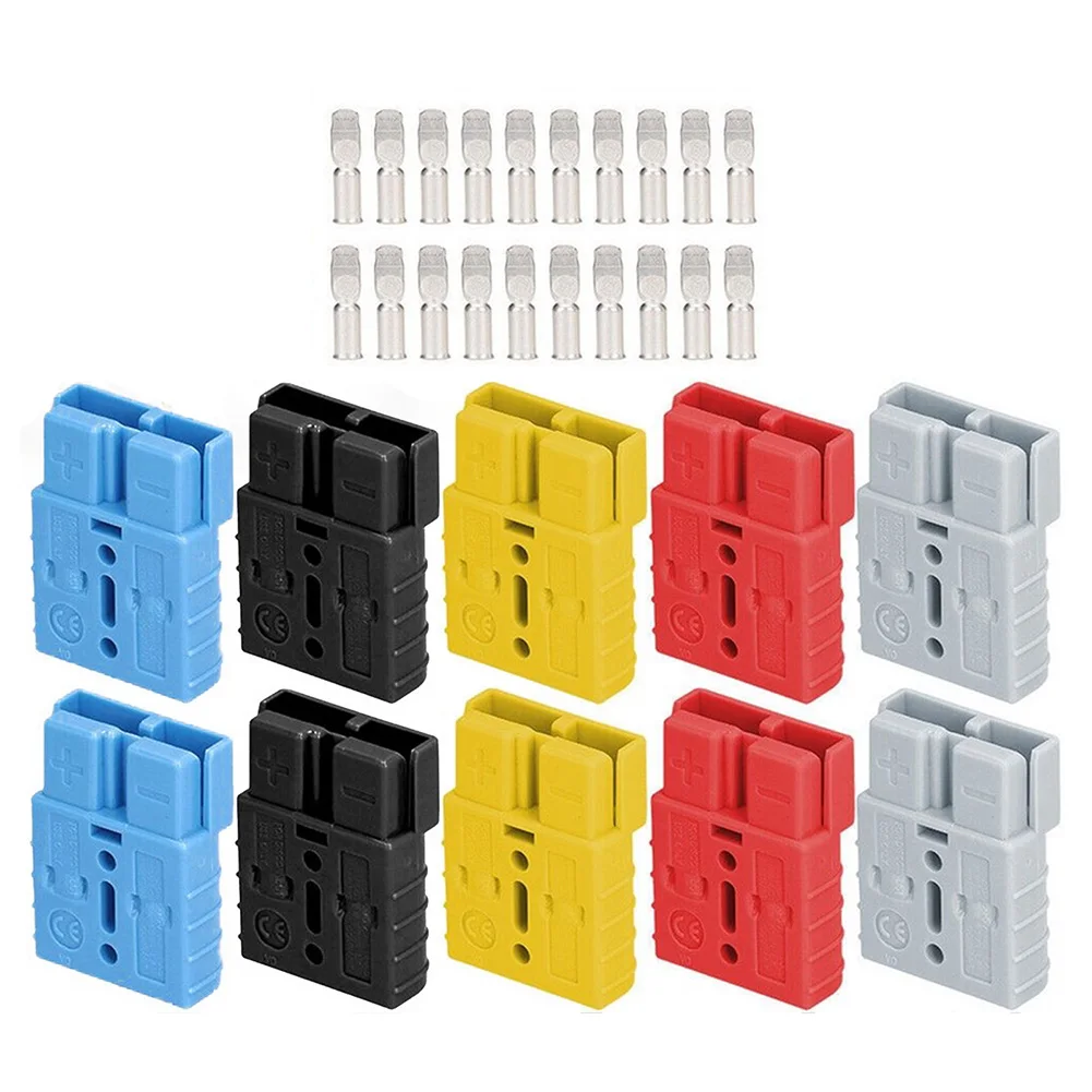 

Connector Plug Style Plug 10pcs/set 600 Volts 6AWG Caravan Trailer Solar Connector DC12/24v IP20 Level Durable