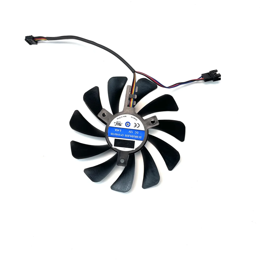 FDC10U12S9-C ü GPU  ī  , XFX RX 590/580 VGA  ī ð, CF1010U12S 95mm, Ʈ 2 , ǰ