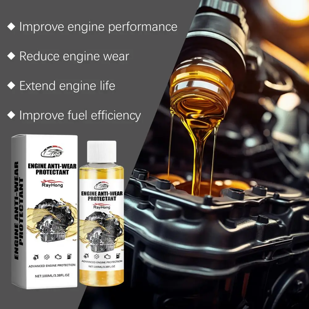 Car scratch remover engine protectant anti-wear oil treatment