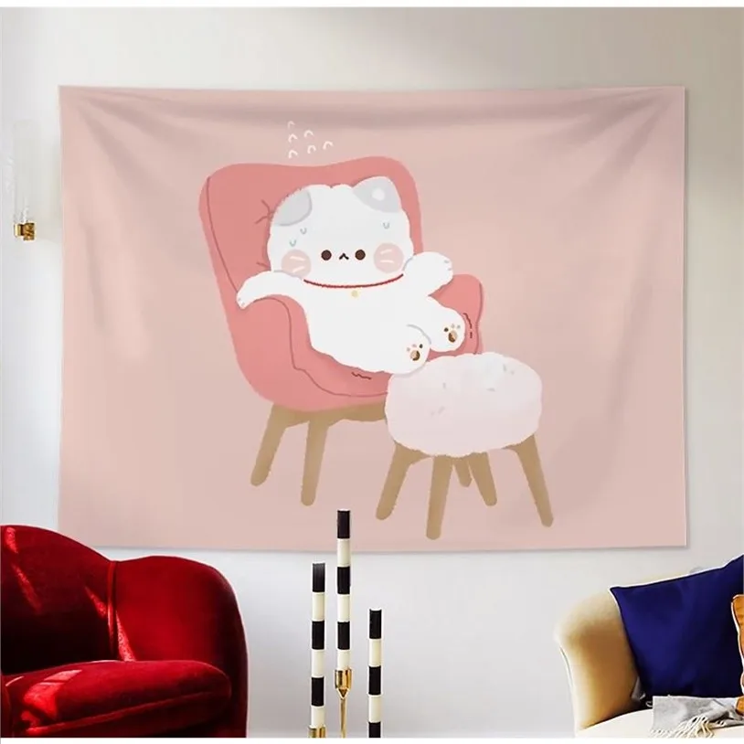 

Cute Bear Tapestry Bohemian Decoration For Female Room Tapestries Kawaii Room Decoration Wall Pendant Tapestries Tapiz De Pared