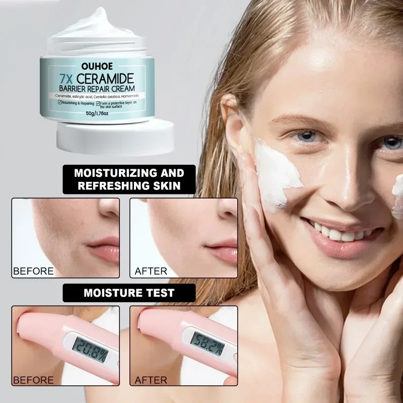 

SdatterCeramide Repair Cream Firming skin Fade Fine Lines Anti-aging hydrates moisturizes whitening barrier brighten care face c