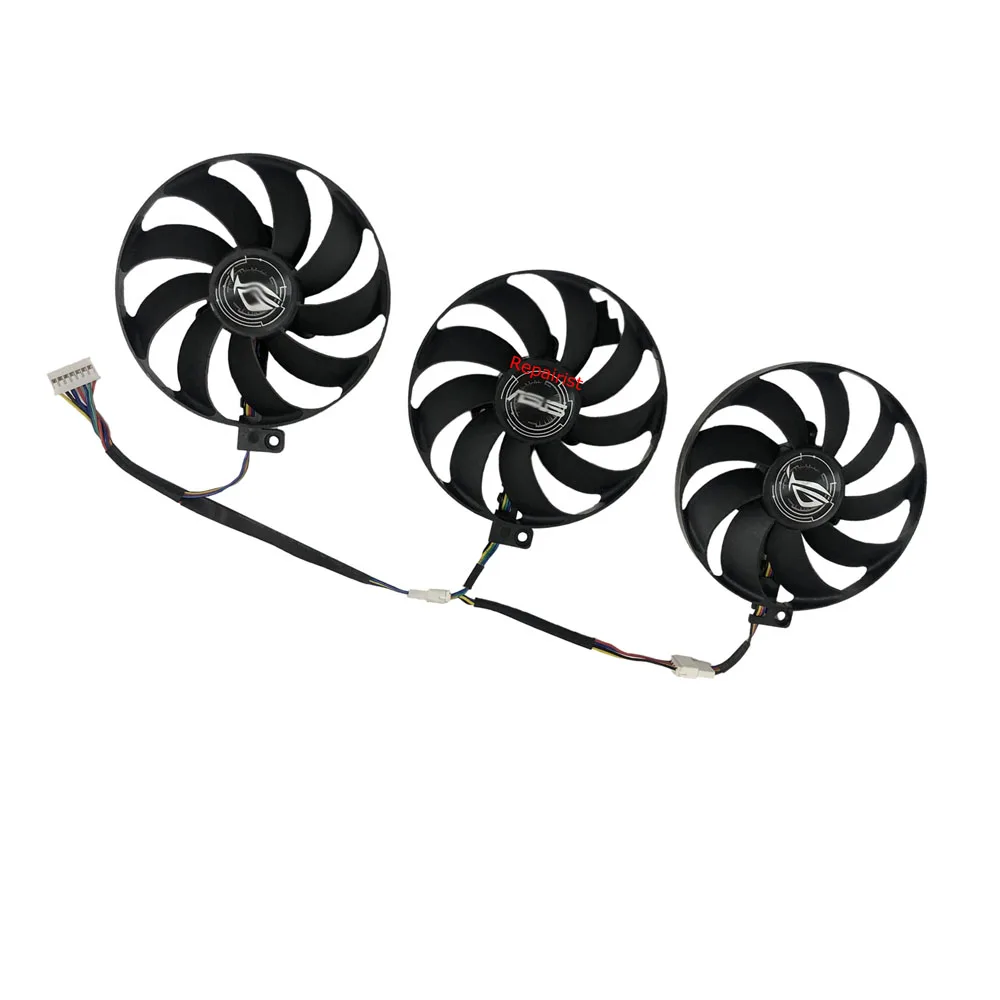 3Pcs/Set Fdc10H12S9-C,Gpu Cooler,Ventilatore Per Schede Grafiche,Per Asus Rog Strix Rtx 2080 Ti Gaming,Per Asus Rog-Strix-Rtx2080S-O8G-Gaming,Per Asus