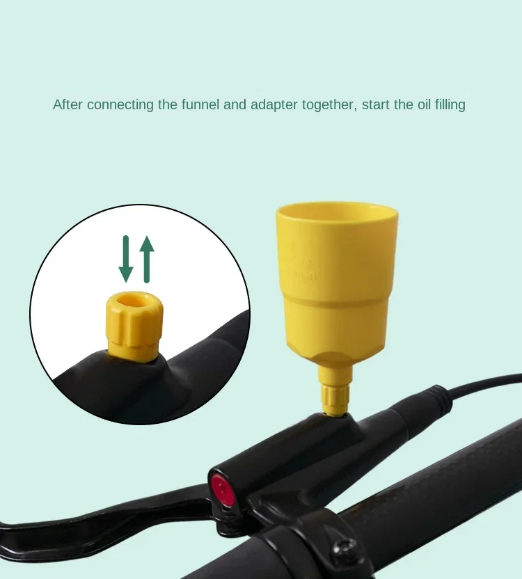 60 ml Fahrradbremsöl Entlüftungsset Werkzeuge MTB Bremsflüssigkeitswechsel für SHIMANO, TEKTRO, Avid, Serie MTB Rennrad Bremsreparaturwerkzeug – Detail 4