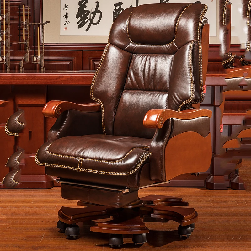 Ergonomic Computer Office Chairs Gaming Recliner Leather Nordic Chair Massage Study Comfortable Muebles Furniture WWH25XP