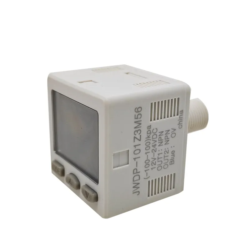 JWDP-101 Vakuum-Unterdruck-Digitalmessgerät-Sensor, 2-Wege-NPN, PNP, M5-Bereich – 100,0 bis + 100,0 KPA – 0,1 bis +1,0 MPA – Detail 10