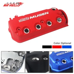 Mugen Style Valve Racing Rocker Engine Chamber Cover For Honda Civic D16 VTEC D16Y8 D16Z6 Blue/Red/Black