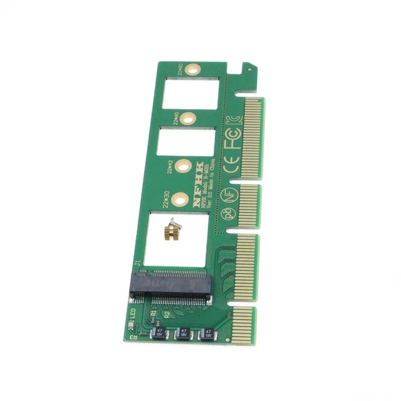 PCI-E 3.0 1x To NGFF M-key M.2 NVME AHCI SSD Adapter Card For XP941 SM951 PM951