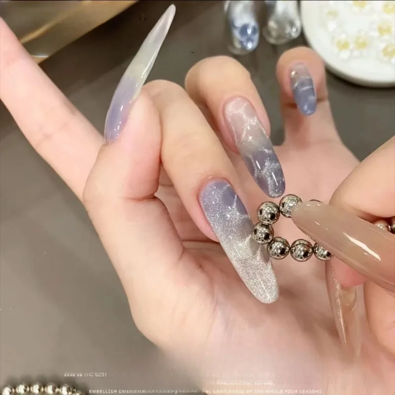 Nail tools cat eye magnet 5mm round magnet beads 20 pcs composition nail tips DIY nail art charm