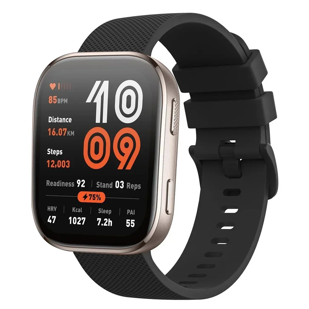 18mm/20mm/22mm Silikonbänder für Amazfit GTS 4/3/2/2e/4 Mini/GTR 4/3/3 Pro/2/2e Sportarmband Amazfit Bip 6-5-3/u/s/pro Band – Detail 11