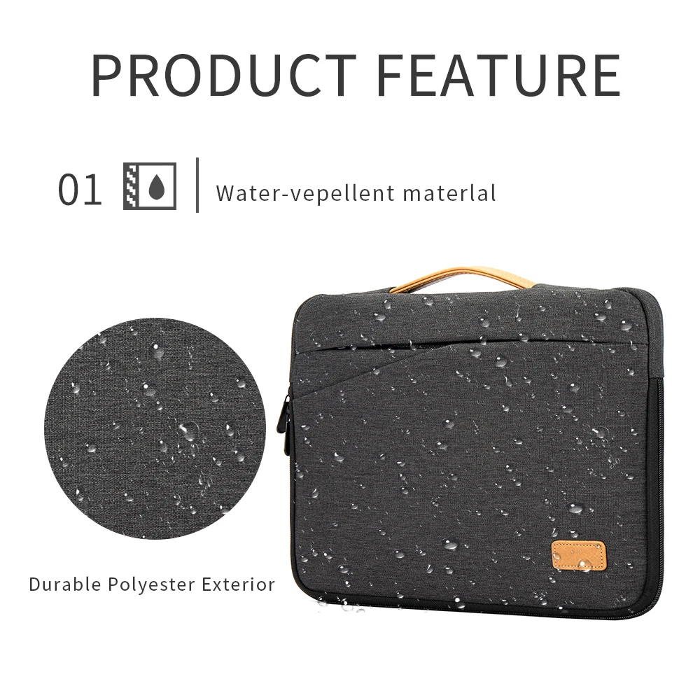 Universal Protective Laptop Sleeve with Handle – Fits 13 to 16 Inch Notebooks