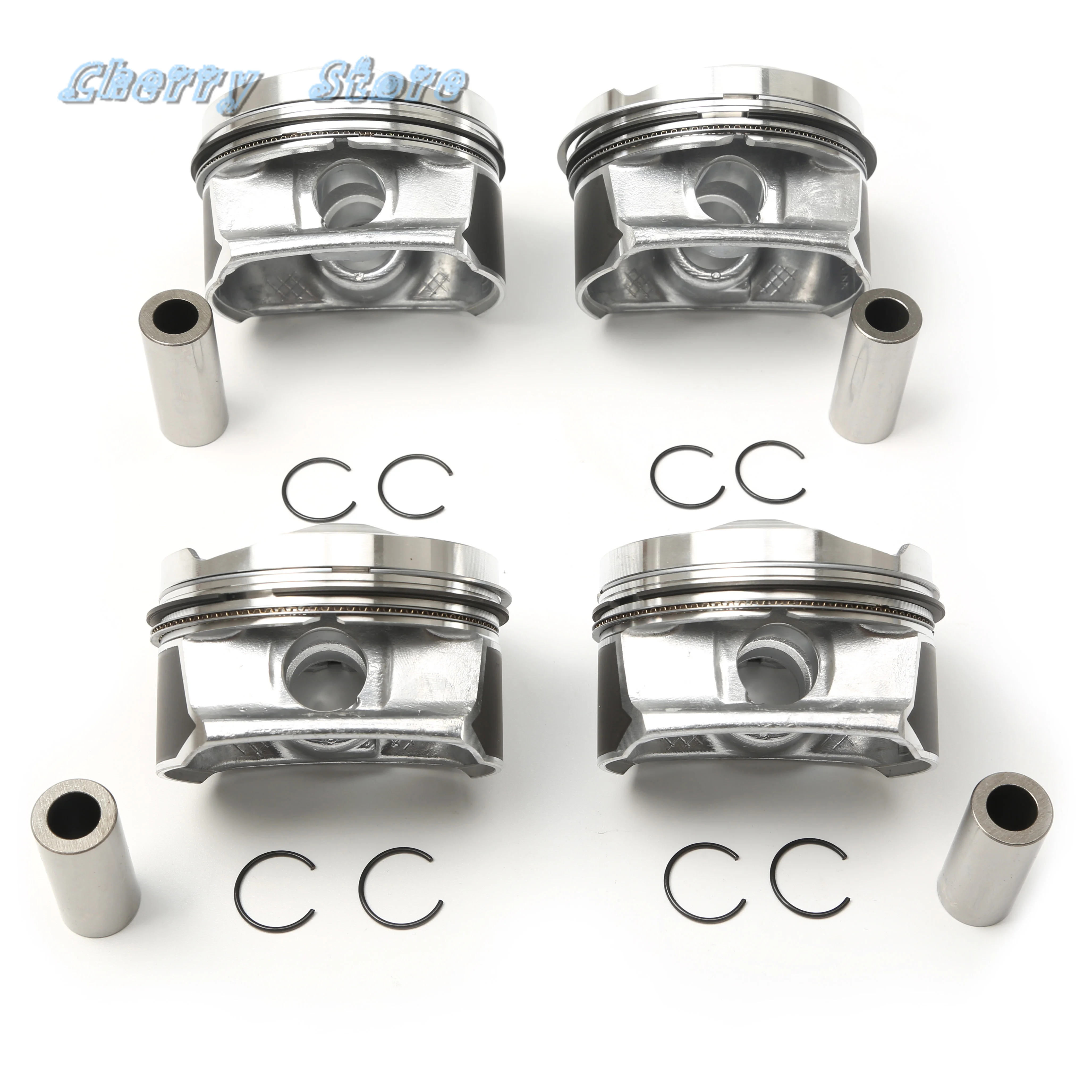 

Car New Pistons Assembly Set Oversized 0.25MM For BMW MINI One R56 ESPORTIVO Peugeot 308 I 2007-2014 11257534702 7604036