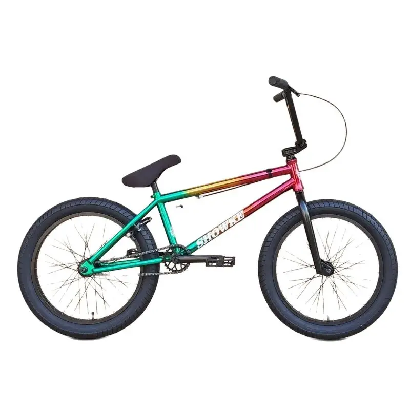 SHOWKE 20Inch BMX CRMO Shock Absorption Frame Street Bike Dazzling