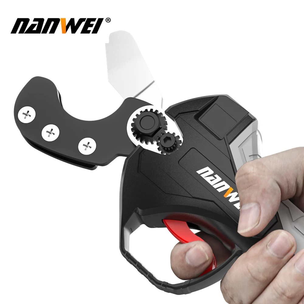 DELIXI lithium water pipe scissors pipe cutter PVC cutting knife electric hot melt pipe 4