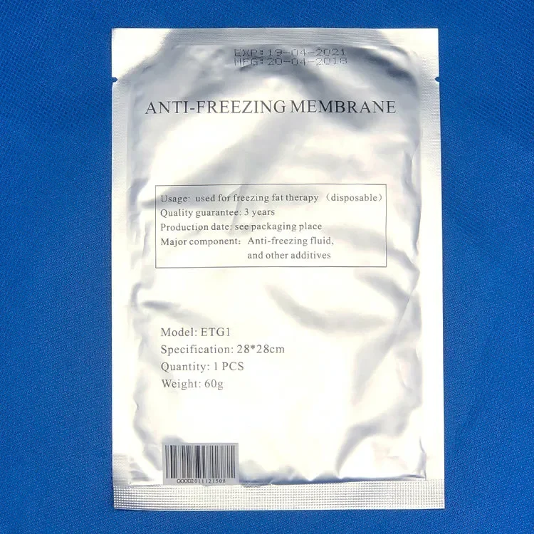 <h3 class="features--headline">Features and benefits</h3> <ul> <li><strong>Maximum Safety and Comfort</strong>: Crafted with high-quality materials, our antifreeze membrane minimizes the risk of skin injury, giving clients a comfortable and safe cryolipolysis experience.</li> <li><strong>Advanced Cooling Technology</strong>: Engineered to distribute cold temperatures evenly, enhancing the efficacy of fat reduction and ensuring consistent results.</li> <li><strong>User-Friendly Application</strong>: Ready-to-use and individually packed for convenience, hygiene, and easy setup in any professional beauty clinic or home-use environment.</li> <li><strong>Universal Fit</strong>: Compatible with most cryolipolysis machines on the market, making it a versatile choice for both professional and personal use</li> </ul> <hr /> <h5></h5> <h5><span class="tw-text-2xl tw-font-bold" style="color: #99ccff;">IN STOCK READY TO SHIP</span></h5> <h5><span class="tw-text-2xl tw-font-bold" style="color: #99ccff;">1 YEAR WARRANTY + 3 YEAR TECH SUPPORT</span></h5> <h5><span class="tw-text-2xl tw-font-bold" style="color: #99ccff;">30 DAY MONEY-BACK AND <a href="https://salonmachines.com/refund_returns/">RETURN POLICY</a></span></h5> <h5><span class="tw-text-2xl tw-font-bold" style="color: #99ccff;">FREE WORLDWIDE SHIPPING <a href="https://salonmachines.com/shipping-policy/">SHIPPING POLICY</a> </span></h5> <h5><span class="tw-text-2xl tw-font-bold" style="color: #99ccff;">PROFESSIONAL BEAUTY <a href="https://salonmachines.com/">SALON MACHINES</a> EQUIPMENT</span></h5>   <div class="product-block product-block--sales-point"></div> Antifreeze Membrane For Cryolipolysis 10 Pack