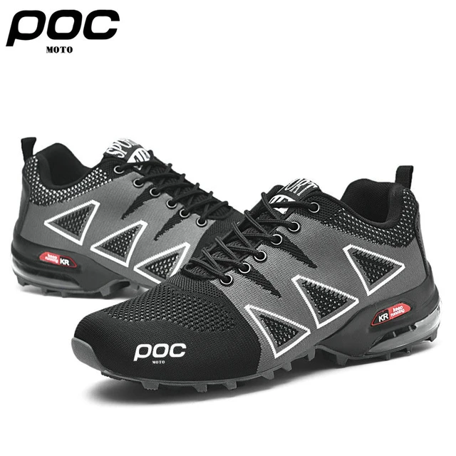 Zapatillas deportivas antideslizantes para hombre, calzado transpirable de  poliéster para bicicleta de montaña, Motocross y deportes al aire libre,  2023 - AliExpress