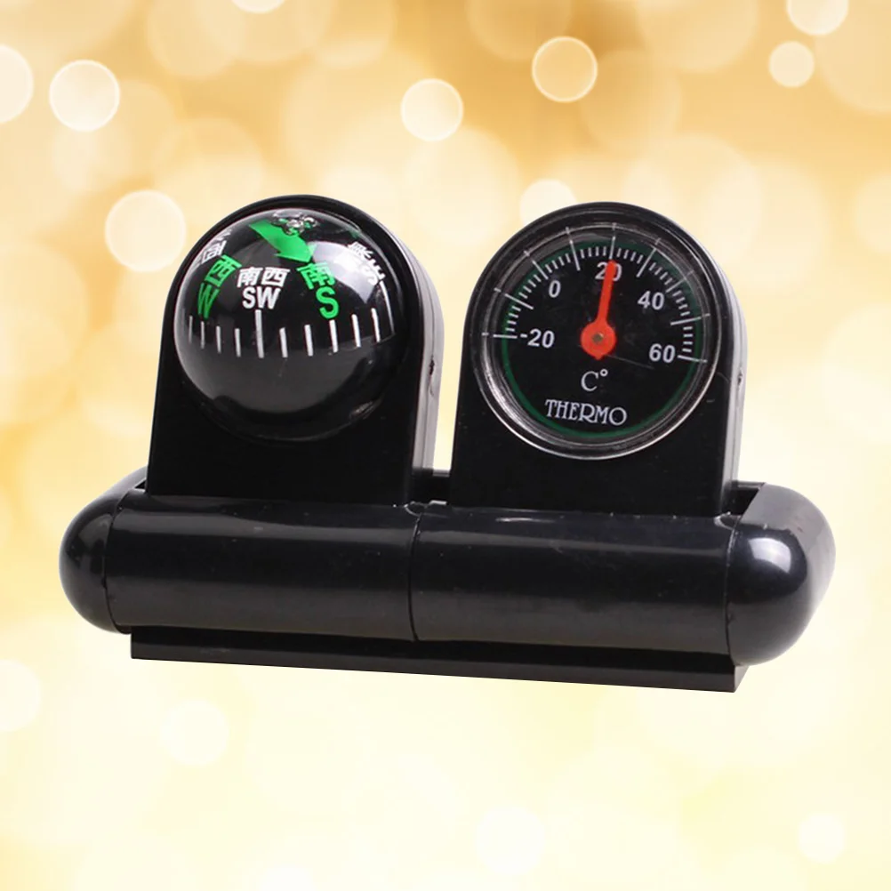 

Car Boat Dashboard Auto Compass Vehicle Dashboard Auto Compass Navigation Direction Pointing Mini Guide Thermometer ,Suitable