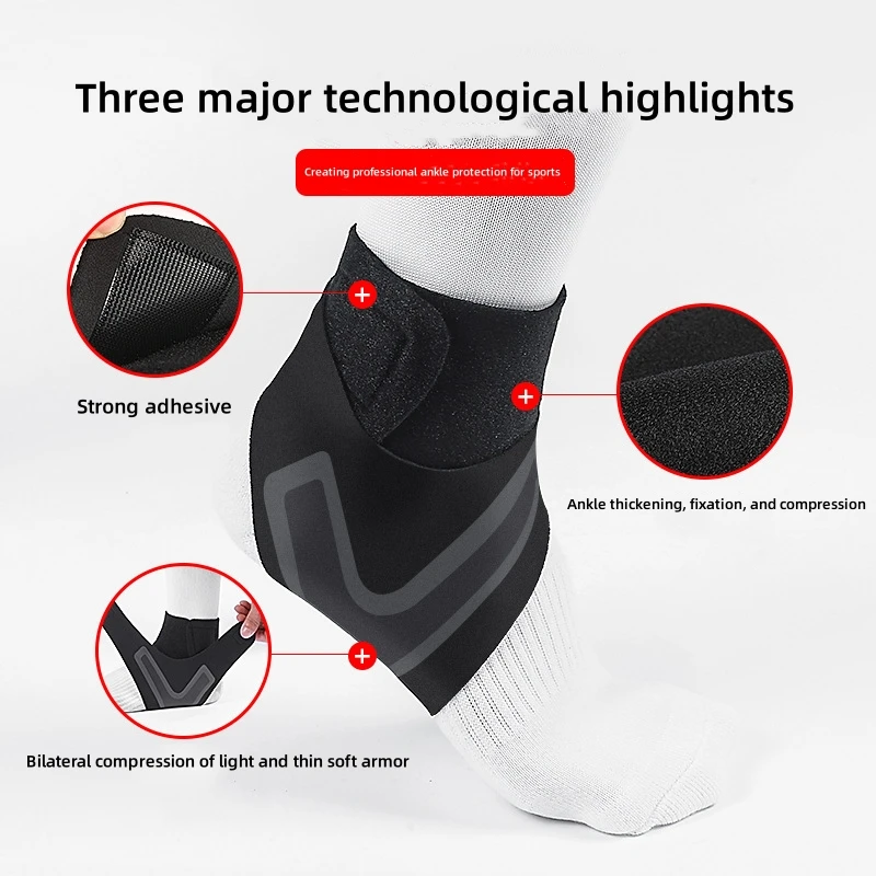 Ankle Support Ankle Straps Fitness Ankle Straps Ankle Support Brace Ankle Support Brace Elasticity Free Adjustment Protection Foot Bandage Sprain Prevention Sport Fitness Guard Band