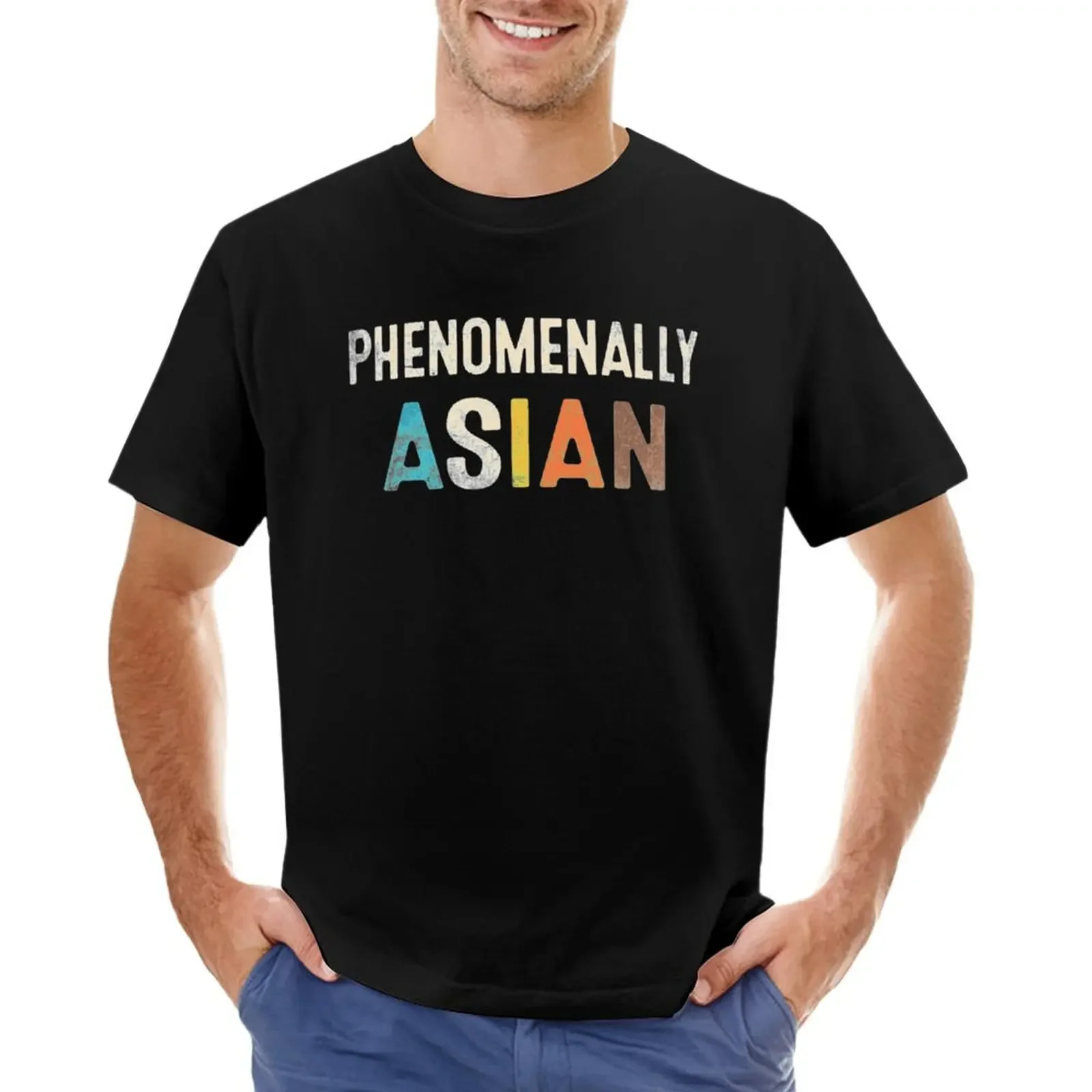 

Phenomenally Asian Vintage Retro T-shirt heavyweights boys animal print mens big and tall t shirts