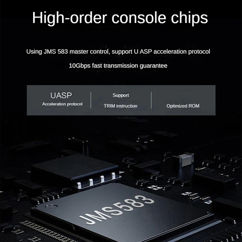 ܺ ָ Ʈ ̺ ̽, 2X M2 SSD ̽, M.2 NVME 2230 SSD Ŭ, USB 3.2 10Gbps-NVME M-Ű