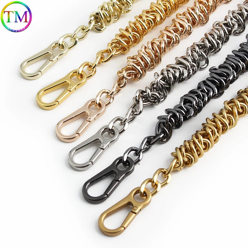 1/10/20Pcs 39Cm Aluminium Metal Chains Bags Purse Handbags Crossbody Shoulder Strap Chain Accessories For Women Handbag Shoulder
