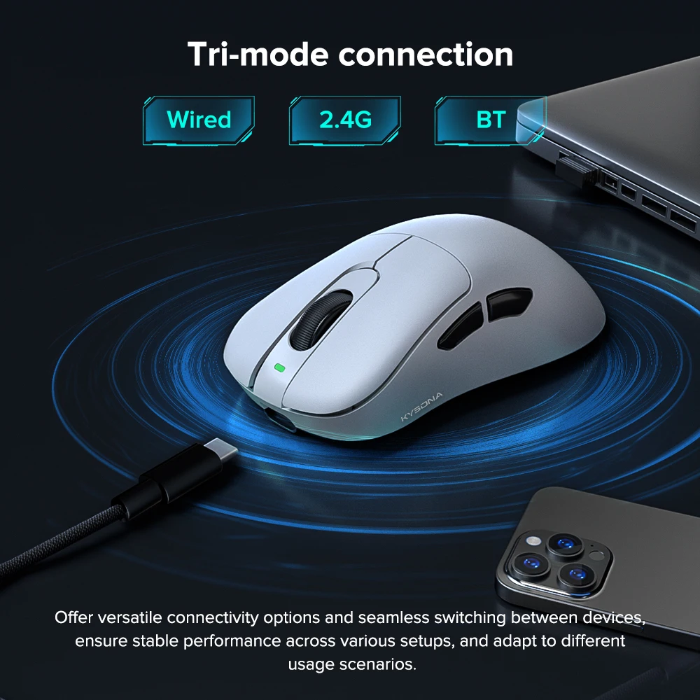 Wireless Gaming Mouse For Laptop PC