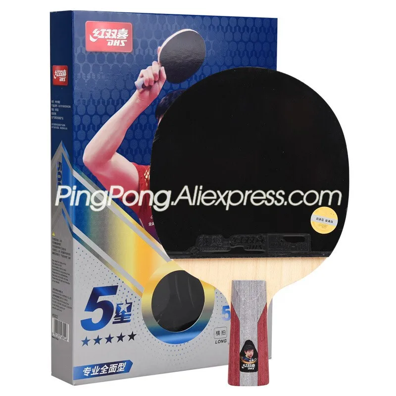 Raquette de Ping-Pong Carbon, Grade 5 étoiles