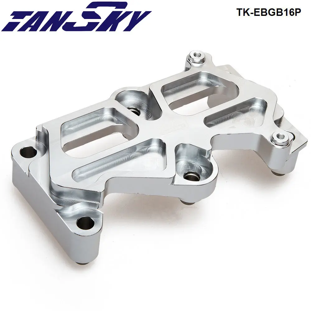 For Acura Integra B-Series Engine Main Block Girdle + Dowel Pin LS VTEC Swap Silver TK-EBGB16P